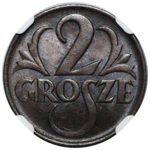 2 grosze, 1925 – NGC MS64 BN
