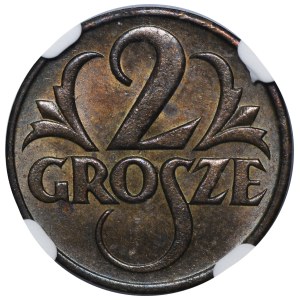 2 grosze, 1923 - NGC MS64