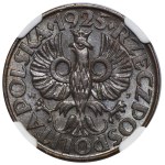 5 groszy, 1925 – NGC MS64 BN