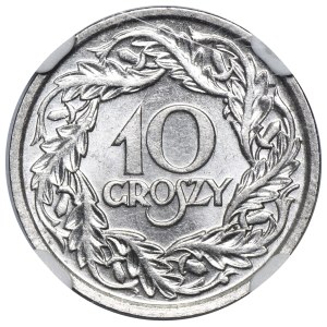 10 groszy 1923 - NGC MS64