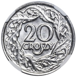 20 Groschen 1923 – NGC MS67
