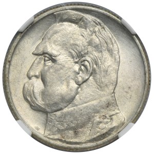 Piłsudski, 2 zlote, 1934 - NGC MS61