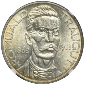Traugutt, 10 złotych 1933 - NGC MS61