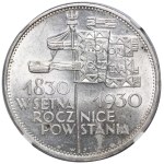 Banner, 5 zlotych, 1930 - NGC MS62