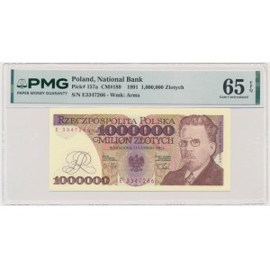 1 million de zlotys 1991 - E - PMG 65 EPQ