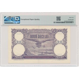 Romania, 20 Lei 1920 - PMG 55 EPQ