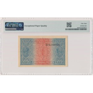1 stamp, 1916, General - B - PMG 58 EPQ