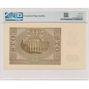 100 złotych 1940 - ZWZ - B - PMG 66 EPQ
