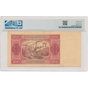 100 złotych 1948 - BM - PMG 35