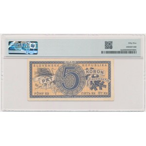 Slowakei, 5 Kronen (1945) – PMG 55