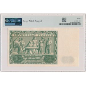 50 złotych, 1936 – AW – PMG 30 NET – RARE