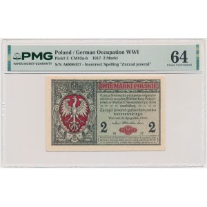 2 marki 1916 Jeneral - A - PMG 64