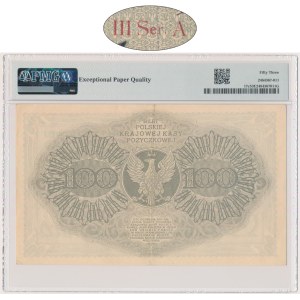100 marks, 1919 - Series III A - PMG 53 EPQ - RARE AND BEAUTIFUL