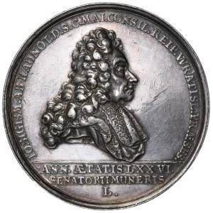 Silesia, Medal Iohann Sigismund von Haunold 1710