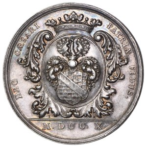 Silesia, Medal Iohann Sigismund von Haunold 1710