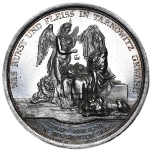 Śląsk, Panowanie pruskie, Fryderyk Wilhelm III, Medal Fryderyk Wilhelm III i Luizy w Tarnowskich Górach 1798
