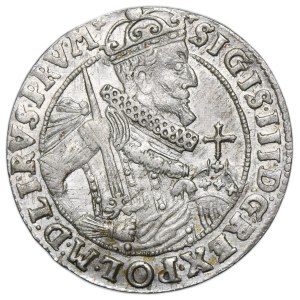 Sigismund III Vasa, 1/4 Thaler Bromberg 1624 - PRV M