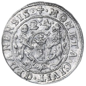 Sigismund III Vasa, 1/4 Thaler Danzig 1624/3 - PR•