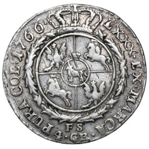 Poniatowski, 4 Groschen 1766 FS