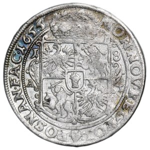 John II Casimir, 1/4 Thaler Posen 1655 AT