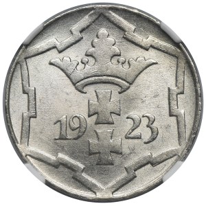 Free City of Danzig, 10 pfennige 1923 - NGC MS63