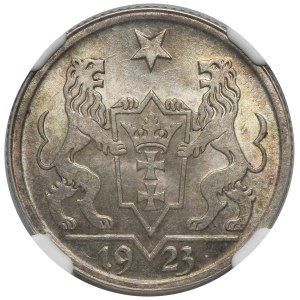 Freistadt Danzig, 1 Gulden 1923 Koga – NGC MS63+