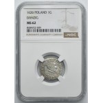 Sigismund III Vasa, Grosz Danzig 1626 - NGC MS62