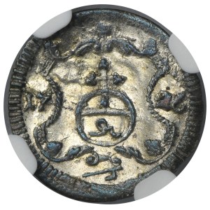 Augustus II the Strong, Heller Dresden 1726 IGS - NGC MS62