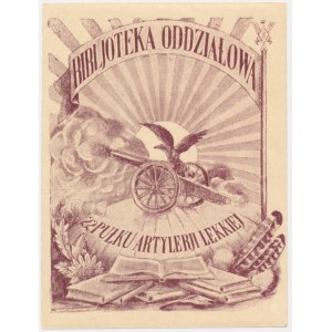 Second Polish Republic, Ex Libris 22nd Light Artillery Regiment