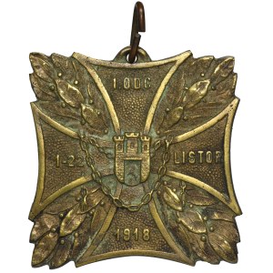 Second Polish Republic, Badge of the First Section of the Defense of Lviv 1918