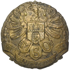 Second Polish Republic, Badge of Merit of the Municipal Citizens Guard Lviv 1919