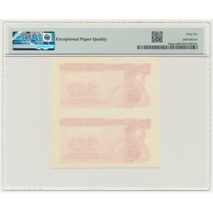 Ukraine, 10 Karbovantsiv 1991 - Front Progressive Proof - PMG 66 EPQ