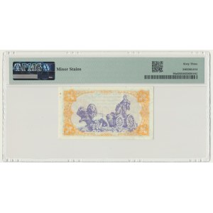 Spain, 1 Peseta 1937 - PMG 63