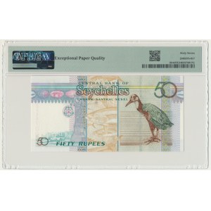 Seychely, 50 rupií (2005) – PMG 67 EPQ