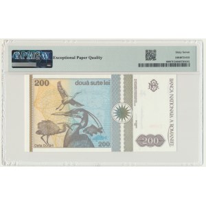Romania, 200 Lei 1992 - PMG 67 EPQ