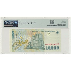Romania, 10.000 Lei 1999 - PMG 66 EPQ