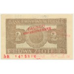 2 zlote 1940 - B - Counterfeit Issue Bank, Class II