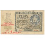 5 zlotych 1940 - A - Falsch Emissionsbank Class I