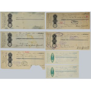 Set, Wechselvordrucke (ca. 7 Stück)