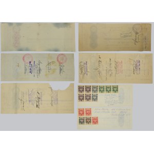 Set, Wechselvordrucke (ca. 7 Stück)