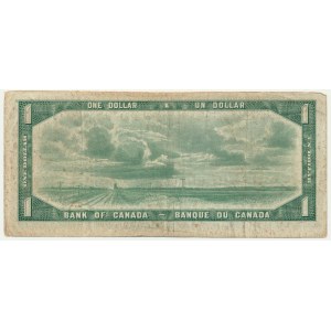 Kanada, 1 Dollar 1954 – mit dem Bildnis eines Teufels