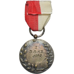 II RP, Award Medal 1st Place Shot Throw X DOK Przemyśl 1929