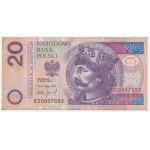 20 zlotych 1994 - ES - MISPRINT -
