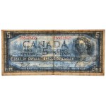 Canada, 5 Dollars 1954
