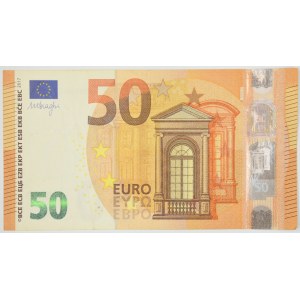 Frankreich, 50 Euro 2017 – DRUCKFEHLER – KEIN UNTERDRUCK
