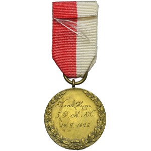 Zweite Polnische Republik, Ehrenmedaille des Reitwettbewerbs des 5. Geschwaders der berittenen Artillerie, 1928