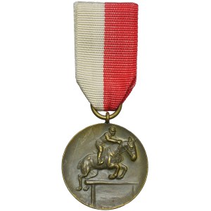 Second Polish Republic, Award Medal, 2nd Place, Equestrian Competition, 9th Field Artillery Regiment, 1930