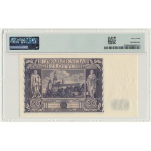 20 zlotys 1936 - DA - PMG 64