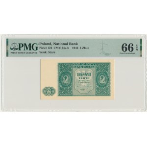 2 złote 1946 - PMG 66 EPQ