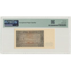2 zlote, 1948 - CF - PMG 66 EPQ